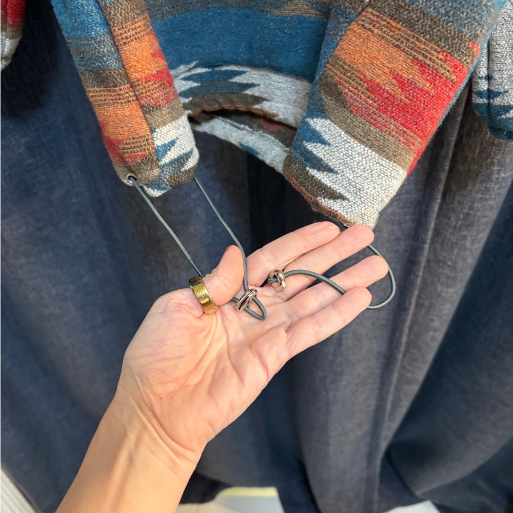 Cozy Multicolor Patterned Women's Pullover - image 4